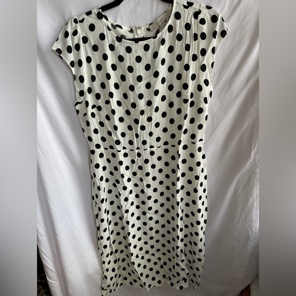 LOFT Polka Dot Dress - Picture 1 of 5